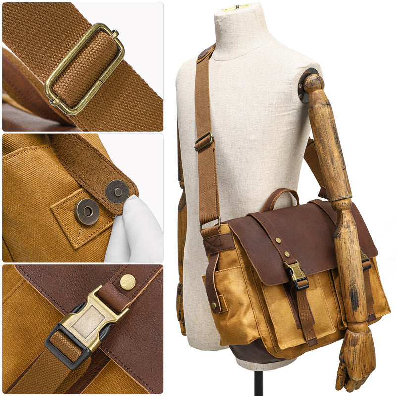 First Layer Cowhide Crossbody Bag