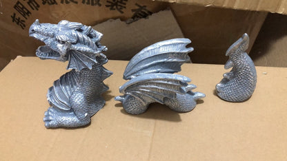 Large Dragon Gothic Garden Statue