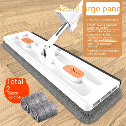 360° Rotating Flat Mop - High Absorption for Home Floors