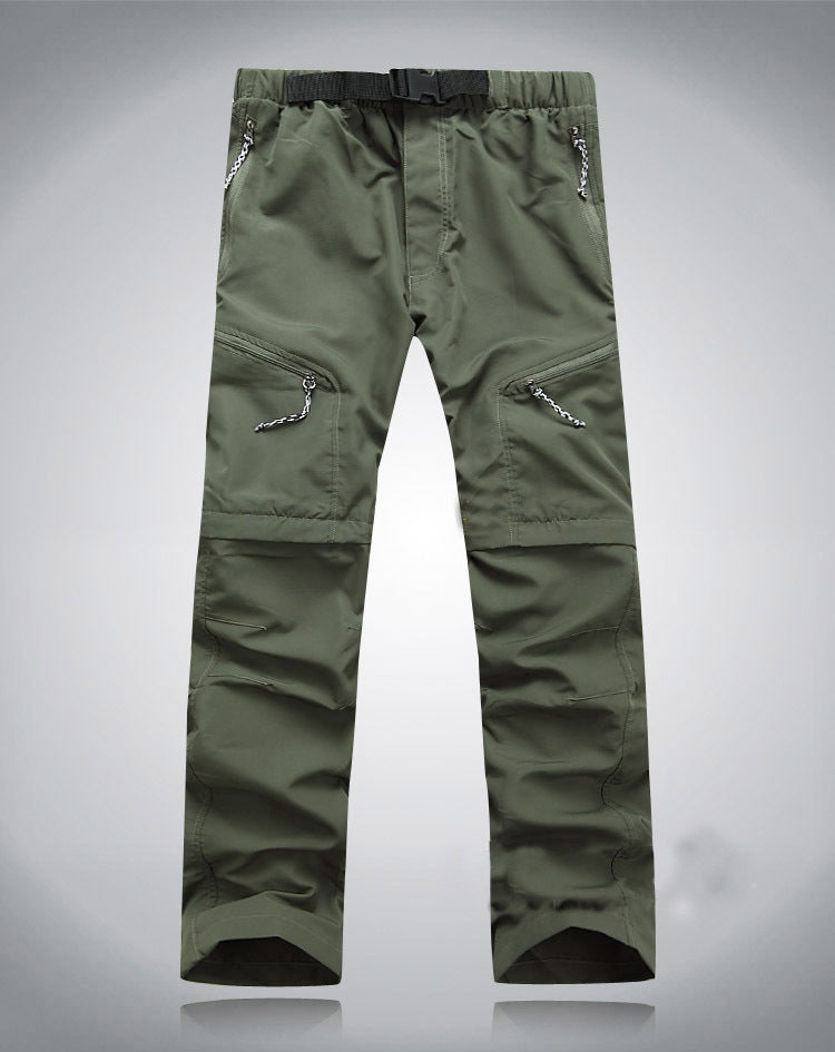 Outdoor Detachable Quick-dry Mountaineering Pants
