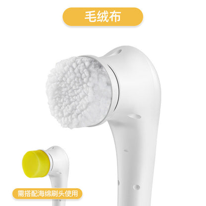 Multifunctional Electric Handheld Kitchen Household Dishwashing Brush Handheld Scrubber Bathtub Sink Bathroom Kitchen Tile Cleaning Tool Drill Brush Set With 5 Heads