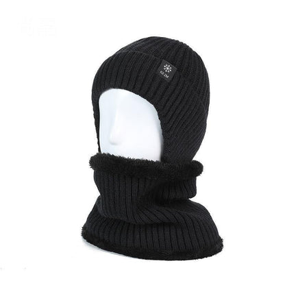 Middle-aged Elderly Men's Wool Ear Protection Hat