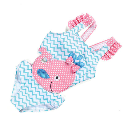 Baby Girls' Watermelon One-Piece Swimsuit