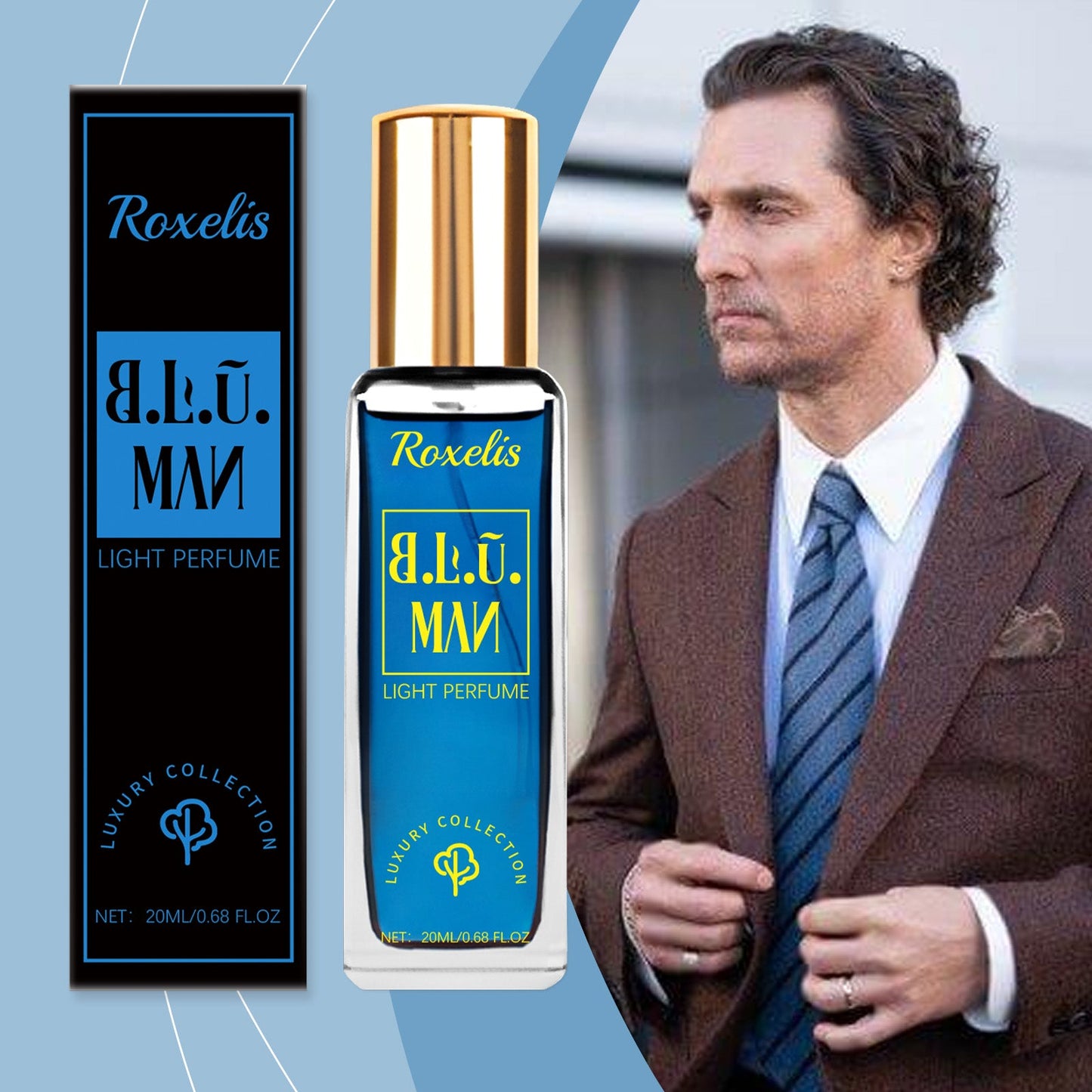 Marine Wood Luxury Eau De Toilette Portable Lasting Fragrance Fresh And Elegant Niche Natural Fragrance