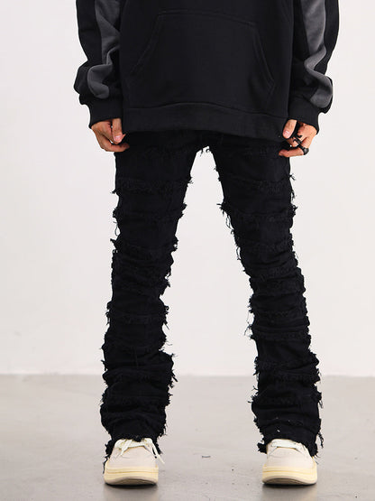 Erosive Destruction Raw Edge High Street Jeans