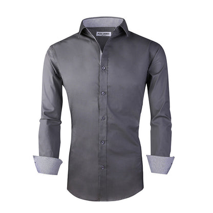 Men's Cotton Stretch Shirt Spring Autumn