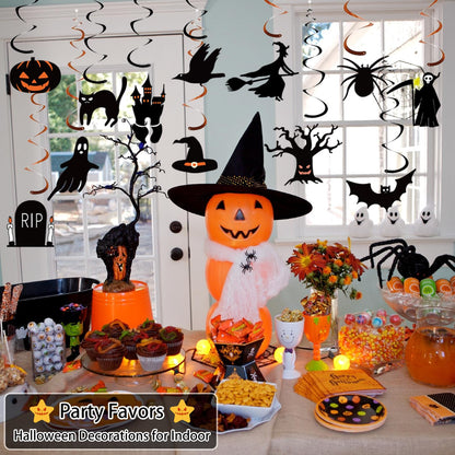 CyanLime 45 Pcs Happy Easter Banner Garland Paper Decorations Halloween Color