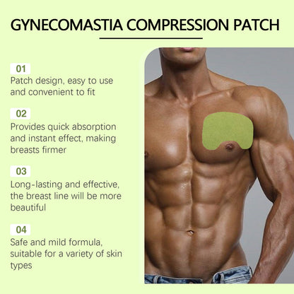 Men's Breast Care Adhesive Firming Skin To Lift Contour Men's Chest Care Shaping Adhesive