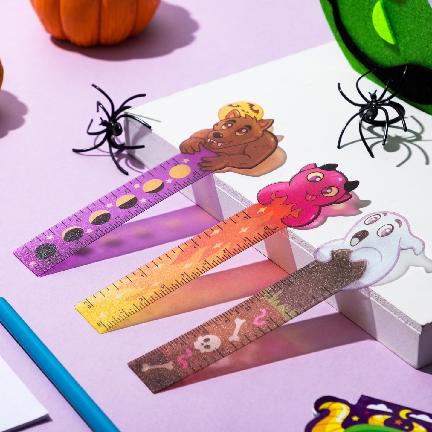 JOYIN Halloween Bookmark Rulers 144 PCS 6 Designs Party Favor Pack