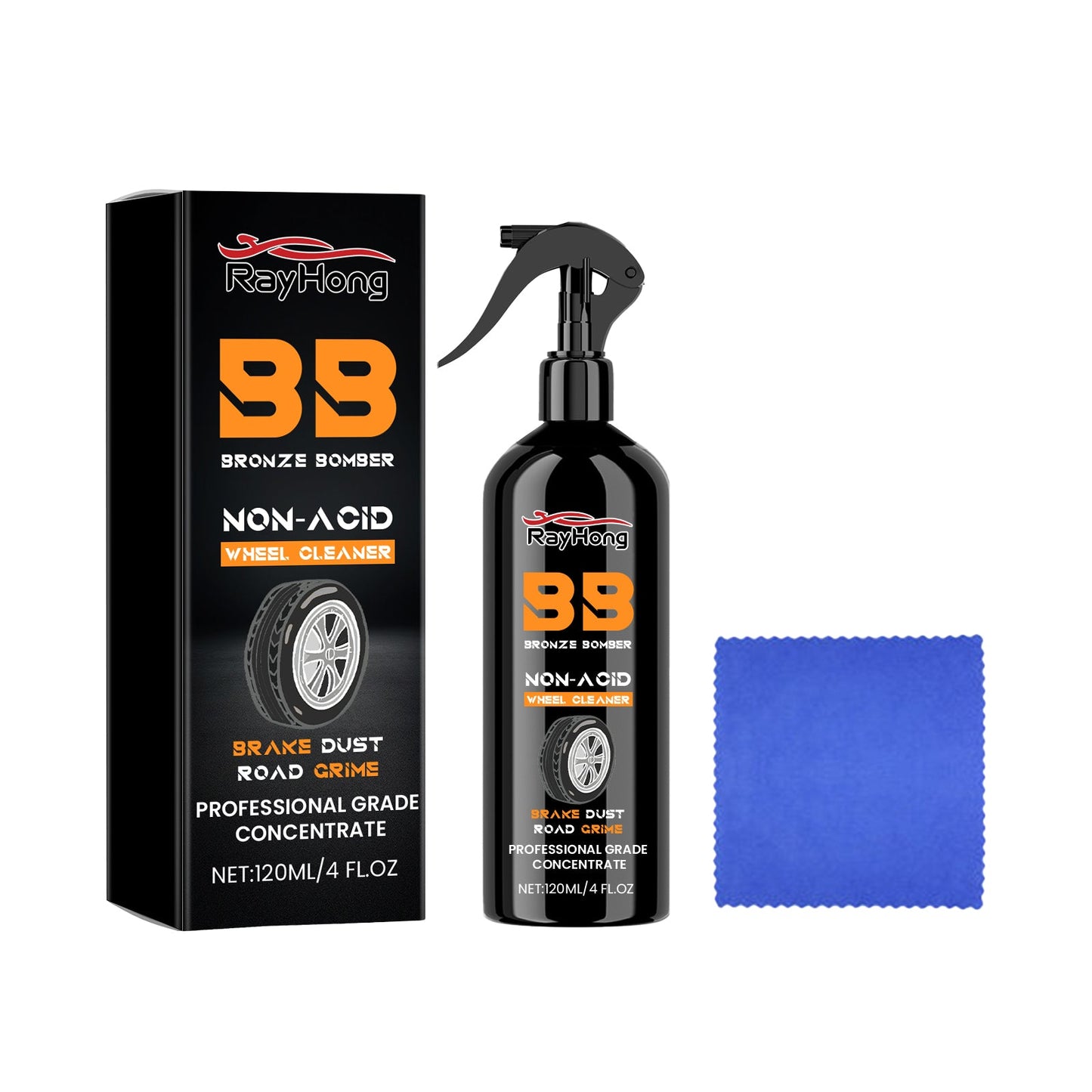 Car Tire Cleaner, Auto Paint Tire Rust Remover Maintenance Retreading Cleaner
