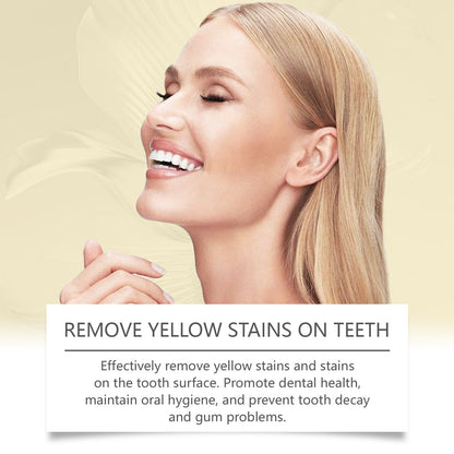 Teeth Cleaning Mousse Gently Cleans Teeth To Remove Odors, Stains And Grime Daily Beauty Mousse