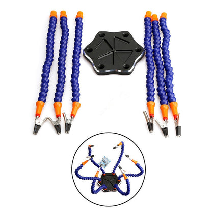 Six Jaw Aluminum Alloy Welding Station Tool