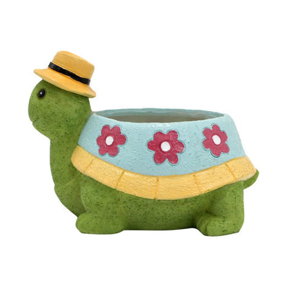 Turtle Flower Pot Decoration Outdoor Courtyard