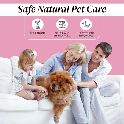 Dog Paw Cleaner Spray 5.1oz Alcohol Free Rosewater Aloe Copaiba Lemongrass USA