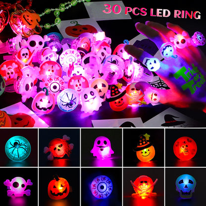 Grastfu 84 PCS Halloween Glow In The Dark Toys Party Favors Bulk Set