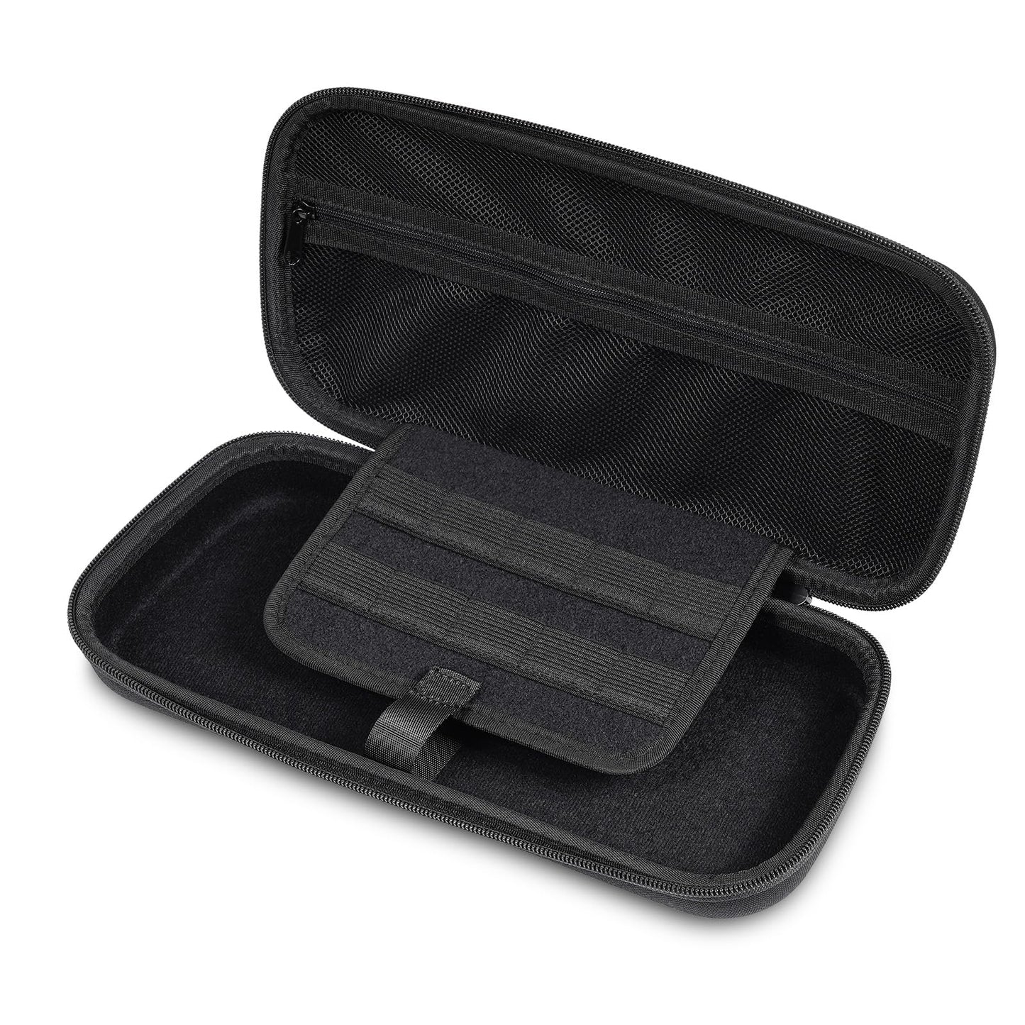 TIGOJH Nintendo Switch 2 Carrying Case Black 10 Game Slots & Accessory Pocket