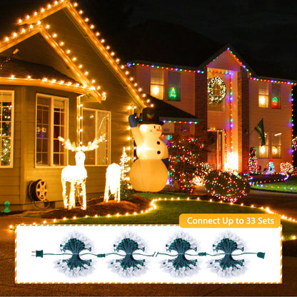 Brightown C9 LED Christmas String Lights 66ft 100 LED Warm White