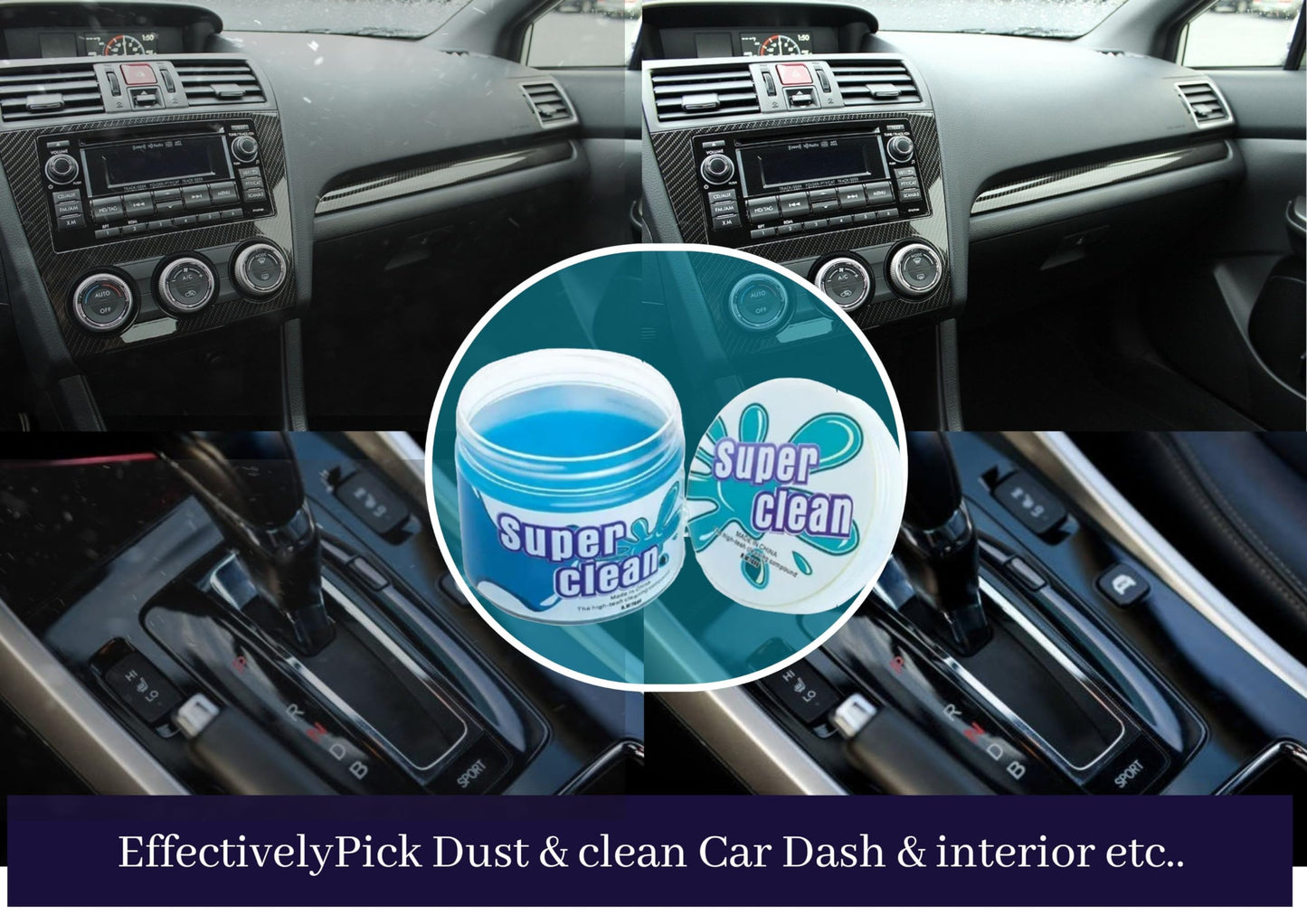 Generic Great Universal Super Clean Gel Car Detailing Cleaner Putty 5.8oz
