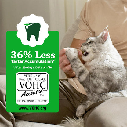 Greenies Cat Treats Adult Natural Dental Tuna Flavor 9.75 oz Tub BEST BY.02/2026