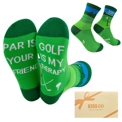 Kissoo Breast Cancer Inspirational Socks Cancer Care Golf Cotton Unisex One Size