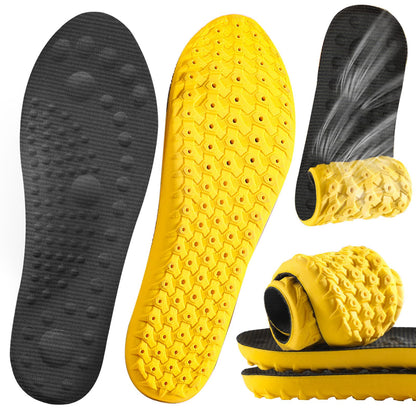 MARRDO 4D Cloud Soles Shock Absorption Arch Support Insoles Men 10-11 Women 11.5