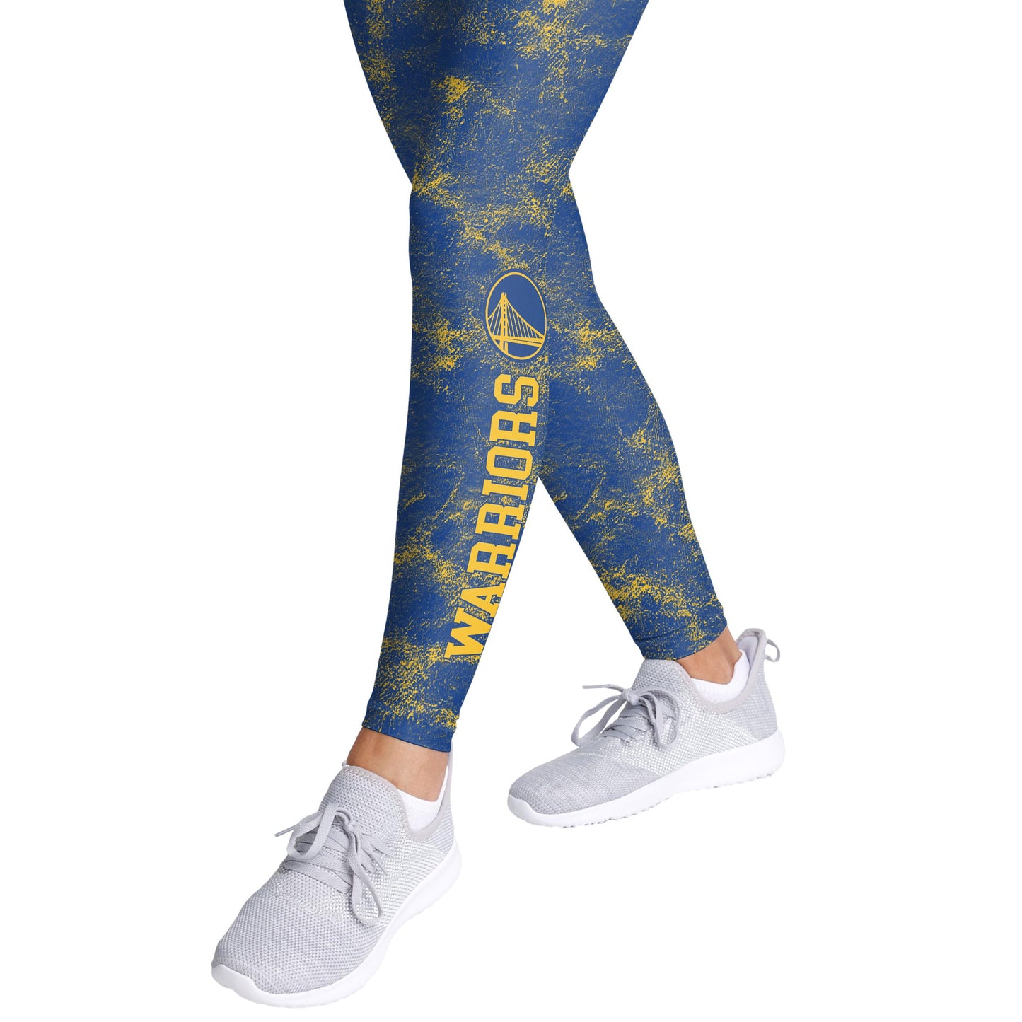 FOCO Golden State Warriors NBA Womens Team Color Cloud Leggings Size XL
