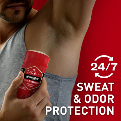 Old Spice Red Zone Men's Invisible Solid Anti-Perspirant Deodorant Swagger 3.4oz