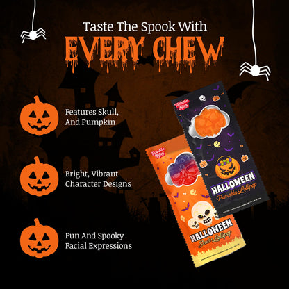 Twinkle Bites Halloween Lollipops 40 Pack Strawberry Flavor 40 Ounce