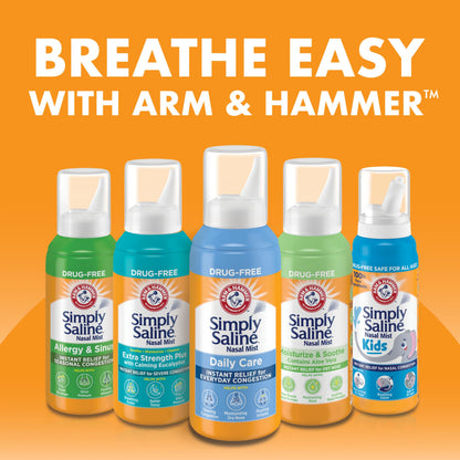 ARM & Hammer Simply Saline Extra Strength Plus Eucalyptus Nasal Mist 4.6 oz