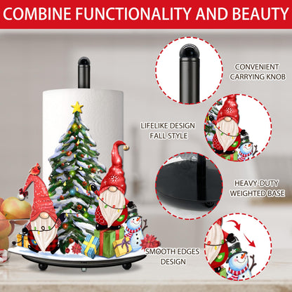 pinata Christmas Gnome Paper Towel Holder Kitchen Countertop Decor