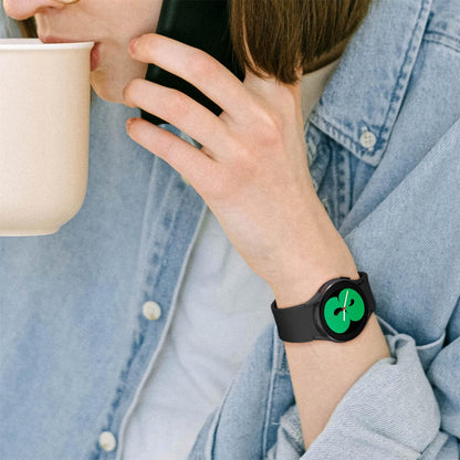 Apbands Silicone Sport Strap for Samsung Galaxy Watch 20mm Black