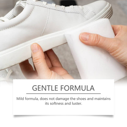 Shoe Decontamination Foam Cleaner Small White Shoes Gentle Clean Yellow Edge Stain Shoe Cleaner