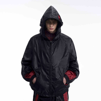 Original Niche Pleated Hollow Drawstring Pants