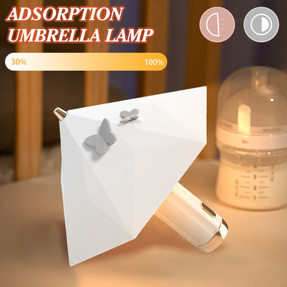 Mini LED Intelligent Reading Eye Protection Lamp Bedroom USB Charging Plug Dual-Use Magnetic Suction LED Light