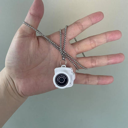 Photographable Necklace Camera Campus HD CCD Small Camera Student Party Campus Travel Record