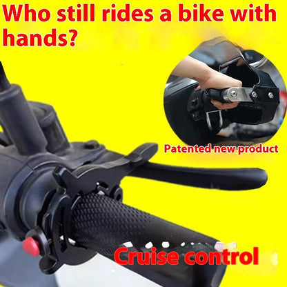 Electric Motorcycle Cruise Control Control Throttle Clip Auxiliary Holder Booster Aluminium Alloy Retrofit Accessories