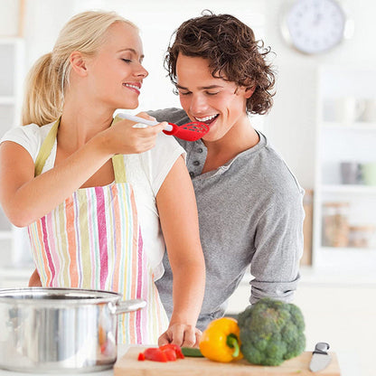 Grinding dish spoon mashing and draining water drain spoon grinding ginger and garlic spoon egg mixer mashed potatoes