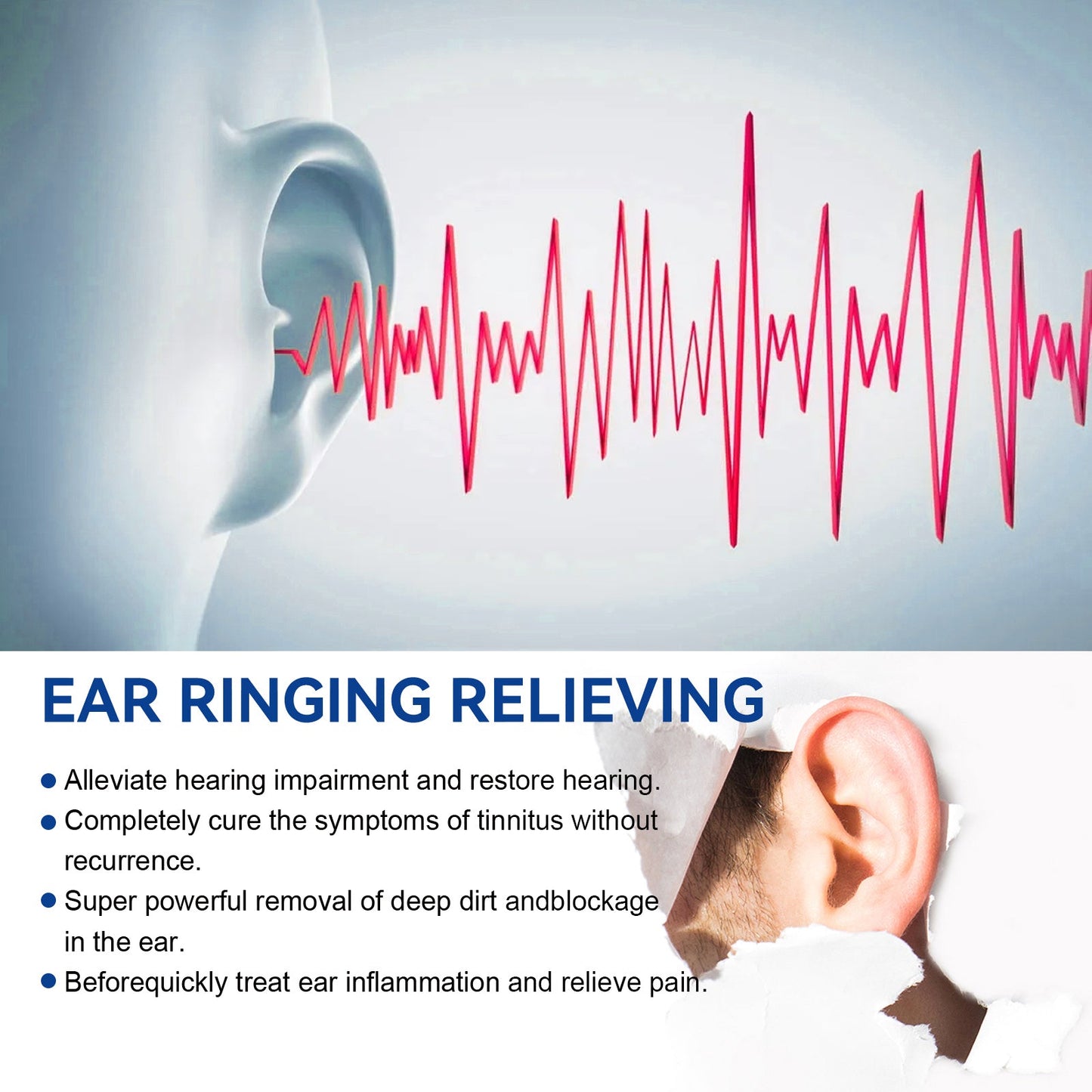 Ear Care Spray Ear Mild Care Earwax Cleaning Spray