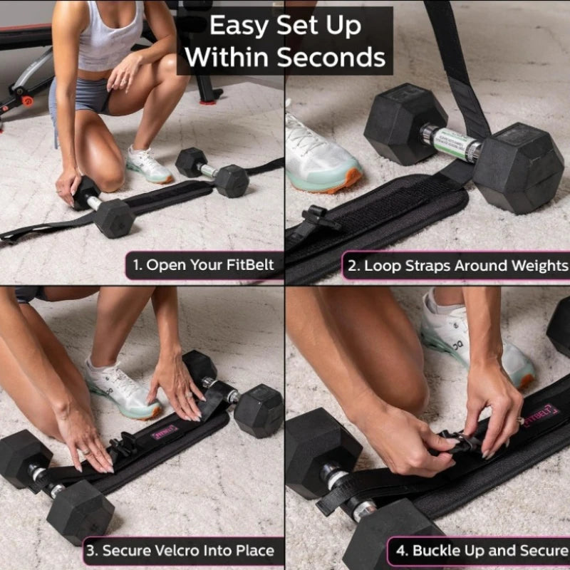 Hip bridge weight-bearing belt hip push hip training belt