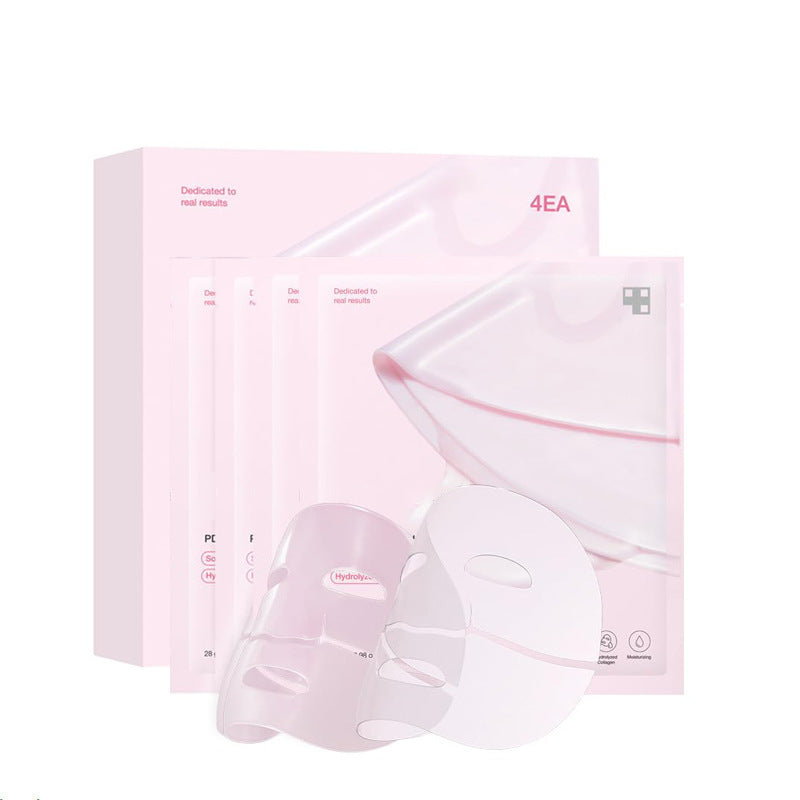 PDRN PINK COLLAGEN GEL MASK Pink Collagen facial mask Jelly Split facial mask