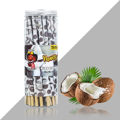 Cigarette roll paper fruit flavor horn tube 72 pack canned flavor paper