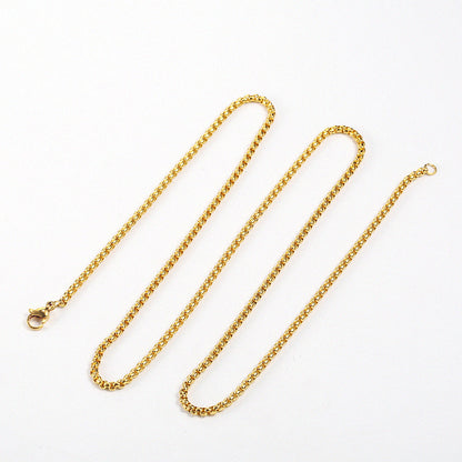 Simple And Versatile Stainless Steel Necklace