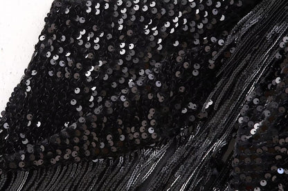 New Halter Backless Tassel Beads Decoration Jumpsuit