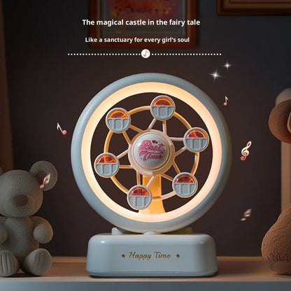 Ferris Wheel Bluetooth Speaker Rechargeable Music Box Atmosphere Table Lamp