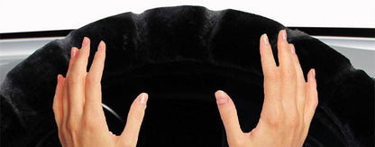 Velvet Plush Winter Steering Wheel Grip