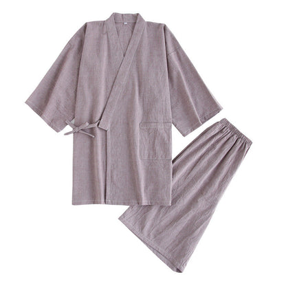 Japanese Men's Kimono Pajamas Shorts