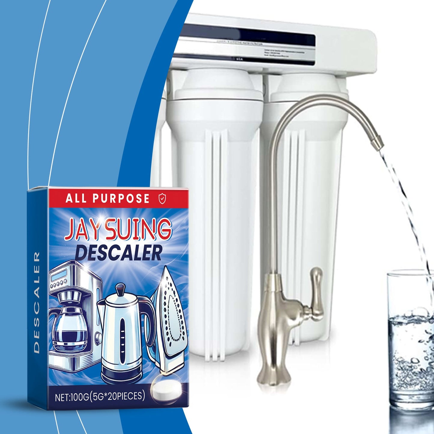 Descaling Cleaning Tablets Effectively Clean Stains Suitable For Continuous Use Of Home Environment Cleaning Tablets