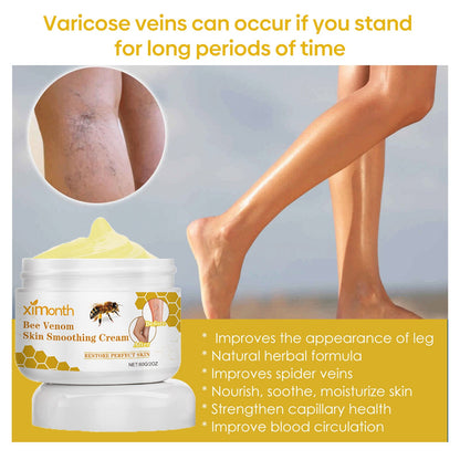Bee Venom Leg Care Cream Relieves Leg Discomfort, Pamper And Moisturize Skin Body Care Cream