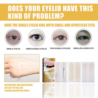 Double Eyelid Gel Permanent Natural Traceless Invisible Non-Glue Double Eyelid Gel Beauty Patch