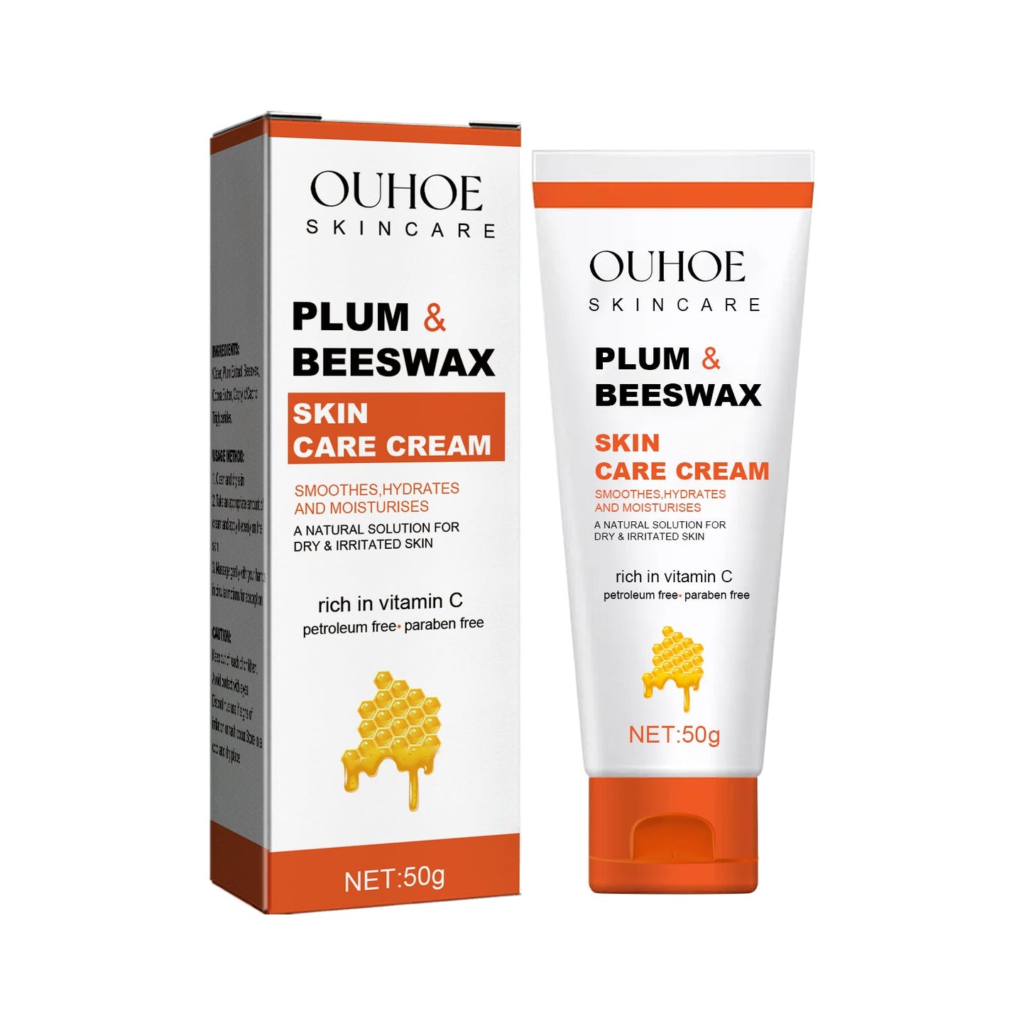 Beeswax Skin Cream Moisturizes Skin, Relieves Dry Skin, Sunburn, Mosquito Bites And Itch Relief Cream